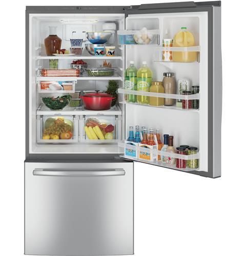 GE Appliances GDE21ESKSS GE® Series ENERGY STAR® 20.9 Cu. Ft. Bottom